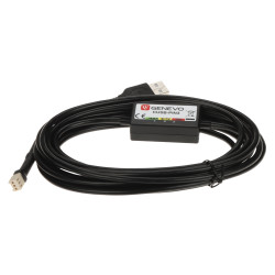 USB-RS-TTL ryšio kabelis signalizacijos valdymo pultų ir modulių programavimui aptarnavimo kabelis GENEVO CUSB-PIN3