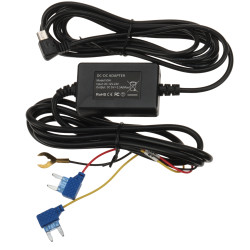 Kit de alimentação permanente Hardwire Kit mini USB 12V 24V para 5V 2.5A modo estacionamento ACC VCC DAHUA DAE-CDL-V9H
