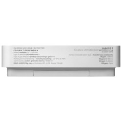 Carbon Monoxide and Smoke Detector Set Autonomous Battery LCD 10 Year Lifespan Virone DC-7