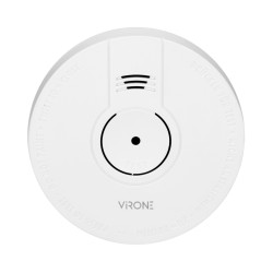 Σετ ανιχνευτών μονοξειδίου του άνθρακα και καπνού αυτόνομο με μπαταρία LCD 10 έτη διάρκεια ζωής Virone DC-7