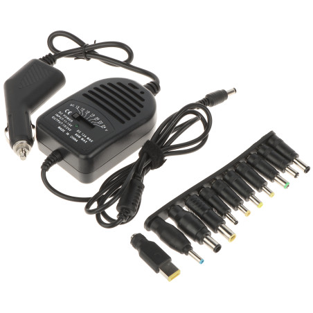 ノートパソコン モニター カメラ用ユニバーサル車載DC/DCコンバーター 11-14.5Vから15-24V 90W 電源アダプター Volt DCDC-11-15/15-24