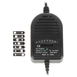ノートパソコン モニター カメラ用ユニバーサル車載DC/DCコンバーター 11-14.5Vから15-24V 90W 電源アダプター Volt DCDC-11-15/15-24