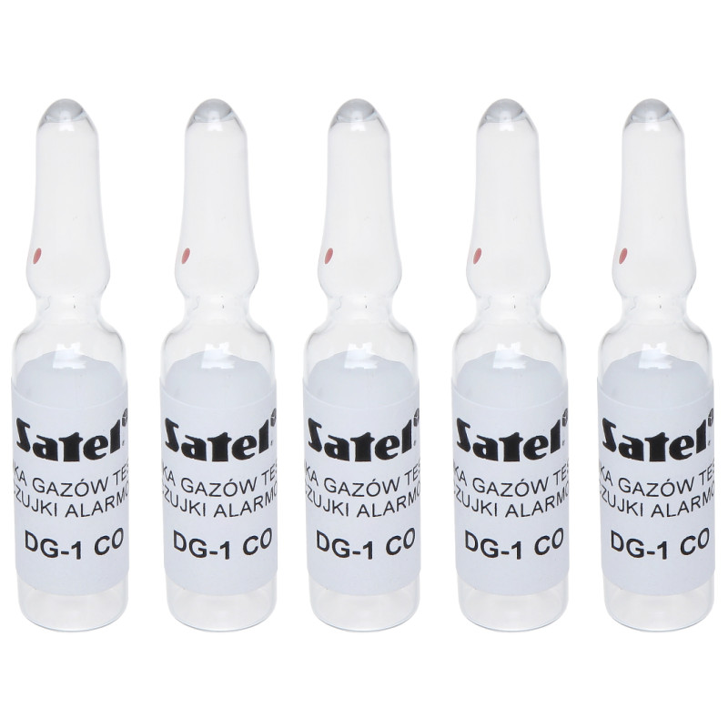 Testeur de détecteurs de monoxyde de carbone CO gaz lot de 5 pièces professionnel pour systèmes d'alarme SATEL DG-TEST-2