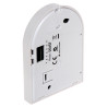 Rilevatore acustico di rottura vetri a microprocessore portata 9m bus cablato bianco PARADOX DG457-P2C