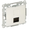 Μονή πρίζα HDMI 1.4 χωνευτή λευκή Simon 54 Premium Nature Πολυμέσα KONTAKT Simon DGHDMI.01/11-SIMON54