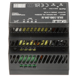Імпульсны блок сілкавання на DIN-рэйку 24V DC 4.2A 100W рэгуляванне напружання высокая эфектыўнасць 90% прамысловы Delta DL2-100