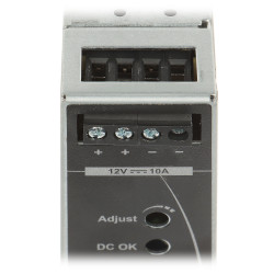 12V 10A 120W DIN导轨工业开关电源 TS35安装 Delta Electronics DRL-12V120W-1EN
