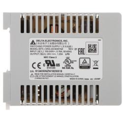 Spínaný napájecí zdroj na DIN lištu 24V DC 1.25A 30W průmyslový stabilizovaný Delta Electronics DRS-24V30W-1NZ