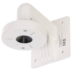 Corner wall mount for dome and turret cameras white aluminum steel outdoor wall bracket Hikvision DS-1272ZJ-110-TRS