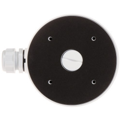 Attāluma griestu stiprinājums kupola un sfēriskām kamerām balts alumīnija CCTV montāžas kārbas adapteris Hikvision DS-1280ZJ-DM2