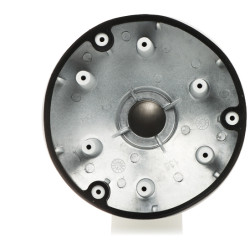 Soporte de pared para cámaras domo y esféricas blanco aluminio pasacables Hikvision DS-1473ZJ-135
