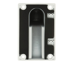Suporte de parede para câmeras dome e esféricas branco alumínio passagem de cabos Hikvision DS-1473ZJ-135