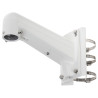 Lekapan tiang untuk kamera PTZ putih aluminium keluli pemasangan luaran pendakap pelekap yang kukuh Hikvision DS-1602ZJ-POLE