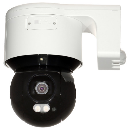 กล้อง IP หมุนได้ภายนอกอาคาร 4Mpx 4mm AcuSense Full Color พร้อมระบบเสียงและสัญญาณเตือน PoE Hikvision Hikvision DS-2DE3A400BW-DE F