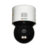 מצלמת IP חיצונית ממונעת 4Mpx 4mm AcuSense Full Color עם אודיו, אזעקה ו-PoE מבית Hikvision Hikvision DS-2DE3A400BW-DE F1 T5 PL