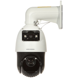 TandemVu ColorVu 3.7Mpx 25倍ズーム PTZ IPカメラ 2レンズ 屋外監視 デイナイト Hikvision DS-2SE4C425MWG-E(14F0)