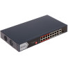 16포트 PoE 스위치 10/100 Mbps RJ45 + 2포트 기가비트 SFP 콤보 업링크 19인치 랙 CCTV IP 모니터링 Hikvision DS-3E0318P-E/M(C)