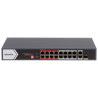16포트 PoE 스위치 10/100 Mbps RJ45 + 2포트 기가비트 SFP 콤보 업링크 19인치 랙 CCTV IP 모니터링 Hikvision DS-3E0318P-E/M(C)