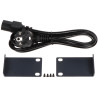 16포트 PoE 스위치 10/100 Mbps RJ45 + 2포트 기가비트 SFP 콤보 업링크 19인치 랙 CCTV IP 모니터링 Hikvision DS-3E0318P-E/M(C)