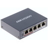 4-portový PoE switch 10/100Mbps + 1x Uplink RJ45 spravovateľný iVMS-4200 Extend 300m napájací adaptér v balení Hikvision DS-3E11