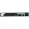 8 prievadų Gigabit SFP Smart Managed PoE jungiklis 130W 90W BT Watchdog VLAN QoS valdomas CCTV LAN RJ45 Hikvision DS-3E1512HP-SI