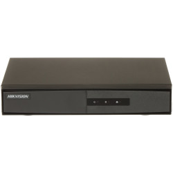 IP mrežni snimač 8 kanala 8x PoE H.265+ 6Mpx HDMI VGA ONVIF P2P Cloud mobilni pregled Hikvision DS-7108NI-Q1/8P/M(D)/PL
