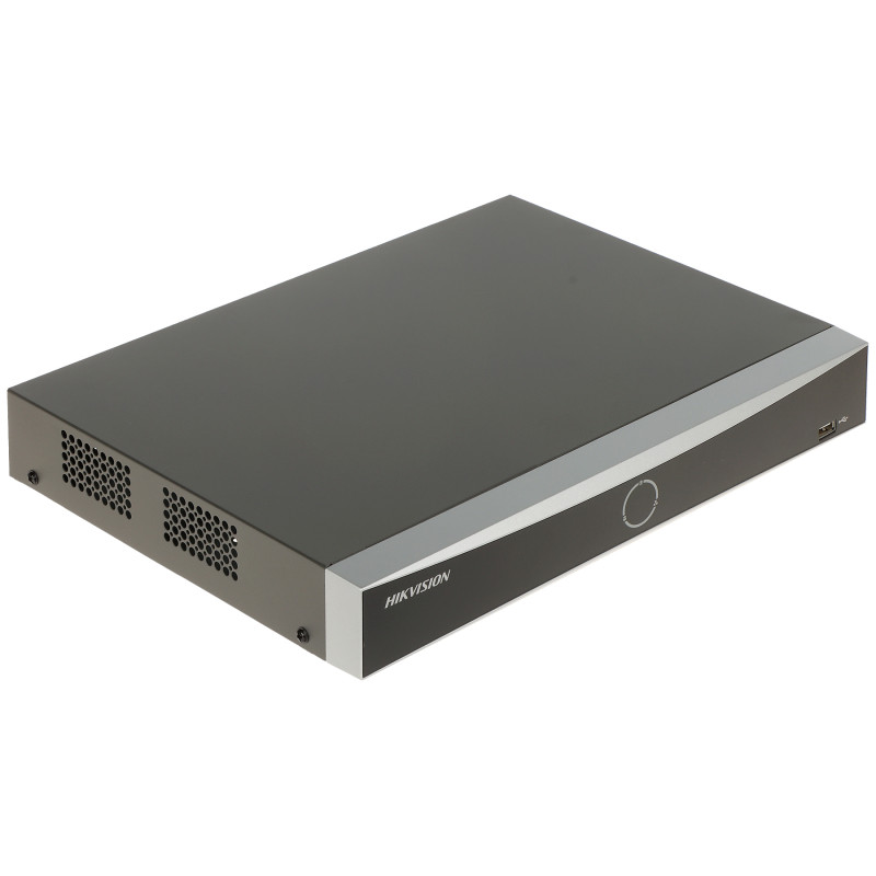4-Channel 4K 12MP IP NVR 4xPoE AcuSense AI Intelligent Image Analysis Hikvision DS-7604NXI-K1/4P(D)/PL