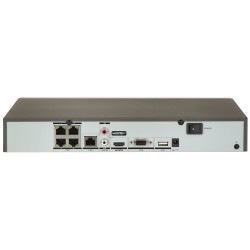 4-kanálový IP rekordér 4K 12Mpx 4xPoE AcuSense Inteligentná analýza obrazu AI Hikvision DS-7604NXI-K1/4P(D)/PL
