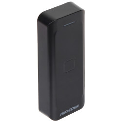 External RFID Unique 125kHz Wiegand IP65 Black Waterproof Proximity Card Reader Hikvision DS-K1802E