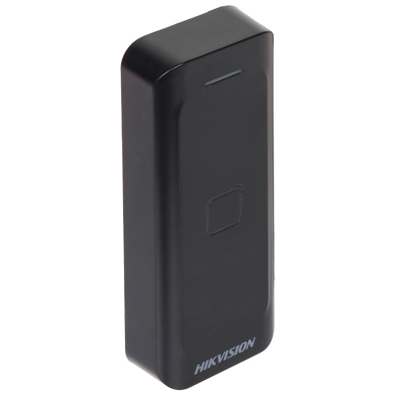Unique 125kHz RFID近距离读卡器 Wiegand IP65 黑色防水 Hikvision DS-K1802E