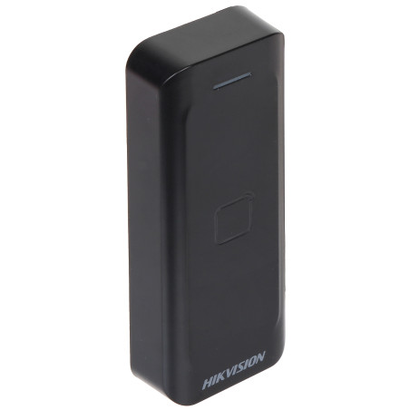 Unique 125kHz RFID近距离读卡器 Wiegand IP65 黑色防水 Hikvision DS-K1802E