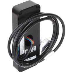 Pembaca Kad Proksimiti RFID Unique 125kHz Wiegand IP65 Hitam Kalis Air Hikvision DS-K1802E