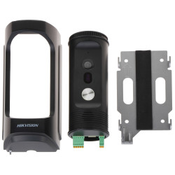 IP-відеодомофон Villa Full HD 1080p IR IK09 IP65 PoE 12V WDR Двосторонній аудіозв'язок Металевий корпус Віддалений доступ Hikvis