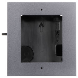 Carcasa empotrada para módulos de videoportero marco de montaje de aluminio de 1 módulo Hikvision DS-KD-ACF1