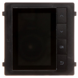 Modul diskwelet LCD 3.5 meut evit wideodomofon IP modulaouel list kontaktoù RS-485 IP65 Hikvision DS-KD-DIS