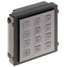 Modul tipkovnice za IP videoportafon modularni sustav s pozadinskim osvjetljenjem IP65 IK07 Hikvision DS-KD-KP