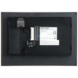 7인치 터치스크린 IP 비디오 인터폰 실내 모니터 PoE 알람 8입력 iVMS-4200 Hik-Connect 실버 Hikvision DS-KH8380-TE1