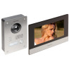 IP 2線式ビデオドアホンセット 7インチモニター WiFi モバイルアプリ Full HD IR IP65 写真撮影 P2P Hikvision DS-KIS703Y-P