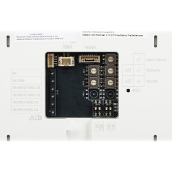 HD 2-жична видеодомофонна система 7-инчов сензорен монитор WiFi RFID четец IP65 IK08 Hik-Connect Hikvision DS-KIS705EY