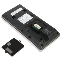 วิดีโออินเตอร์คอมไร้สาย Wi-Fi IP 2x2MPx ระบบจดจำใบหน้า เครื่องอ่าน RFID WDR หน้าจอสัมผัส IPS 4.3 นิ้ว Hikvision DS-KV9503-WBE1