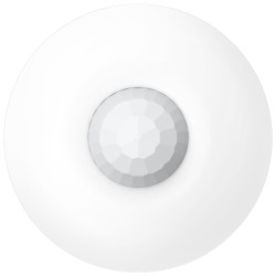 Pengesan Siling PIR Berwayar 360 Darjah Julat 12m Perlindungan Sabotaj Digital LED Hikvision DS-PDCL12-EG2
