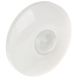 Detector PIR wireless de tavan 360 grade rază 12m sistem de alarmă Tri-X Wireless Hikvision DS-PDCL12-EG2-WE