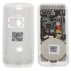 Draadloze magnetische contactdetector AX PRO Tri-X 868MHz bereik 1200m AES-128 encryptie wit slim Hikvision DS-PDMCS-EG2-WE