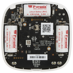 Vezeték nélküli beltéri optikai és akusztikus jelzőkészülék 868MHz Tri-X AES-128 Grade 2 piros LED AX PRO Hikvision DS-PS1-I-WE/