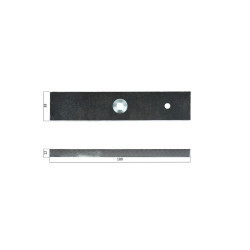 Elektromagnetischer Außenhaftmagnet wasserdicht 280kg 12V DC Fail-Safe für Tore und Eingangstüren DANTOM DT-280W/12V