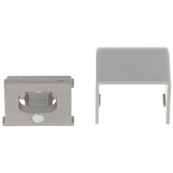Skap-elektromagnetisk lås reversibel for skap og bokser 12V DC med NO-kontakt DANTOM DT-3033