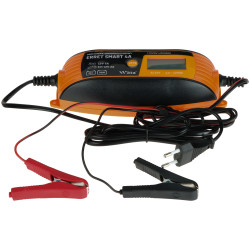 Intelligent Microprocessor Battery Charger 6V 12V AGM Gel LCD Automatic 7-Stage Rectifier Wittz ERRET-SMART/4A