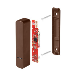 EvoLINK 868MHz 无线磁力接触器 棕色 NC 输入 2 级 GENEVO EVODOOR-NX-BR