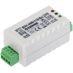 Separator optic bidirecțional magistrală RS-485 izolator galvanic 1kV protector la supratensiune EWIMAR EW-485/1/2/SO