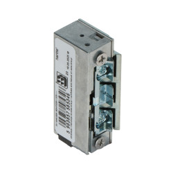 Narrow fail-safe electric strike with slide for left and right doors 24V DC radial BIRA F24R-C